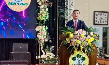 Supe Lâm Thao tài trợ chính Giải bóng chuyền Cúp Hùng Vương 2025