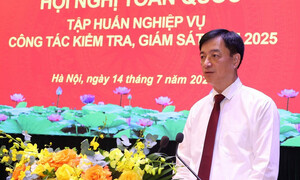 Chủ nhiệm Ủy ban Kiểm tra Trung ương: Không để công tác kiểm tra có 'vùng tối'