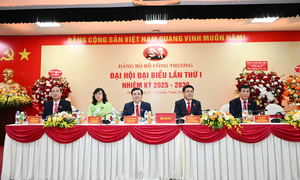 Khai mạc phiên thứ nhất Đại hội Đại biểu Đảng bộ Bộ Công Thương nhiệm kỳ 2025-2030