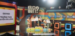 Trường THCS Nguyễn Văn Luông đoạt quán quân gameshow truyền hình 'Kilowatt?'