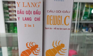 Phát hiện dầu gội chứa chất diệt côn trùng