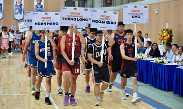 Khai mạc Giải Bóng rổ Học sinh - Sinh viên GMB League 2025
