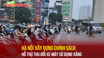 Hà Nội xây dựng chính sách hỗ trợ thu đổi xe máy sử dụng xăng