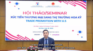 Xúc tiến thương mại sang Hoa Kỳ: Cơ hội từ thị trường khắt khe nhất