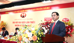 Phó Thủ tướng Bùi Thanh Sơn: Công Thương là 'lá cờ đầu' trên mặt trận kinh tế
