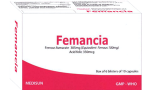 Thuốc sắt Femancia bị cấm sản xuất, lưu hành trên thị trường