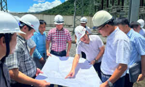 EVNNPT đôn đốc tiến độ thi công 2 dự án truyền tải cấp bách tại Lai Châu