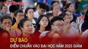 Dự báo điểm chuẩn vào đại học năm 2025 giảm