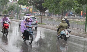 Thời tiết hôm nay 21/7: Ảnh hưởng của bão, đất liền nhiều nơi mưa to