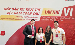 Dấu ấn thanh niên Công Thương tại Diễn đàn Trí thức trẻ Việt Nam toàn cầu