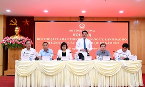 Bộ Công Thương tổ chức Hội nghị đối thoại giữa Ban Thường vụ Đảng ủy, lãnh đạo Bộ với lãnh đạo các đơn vị