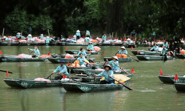 Ninh Bình dừng đón khách du lịch bằng phương tiện đường thủy nội địa