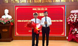 Ông Hồ Duy Thành làm Chánh Thanh tra tỉnh Đắk Lắk