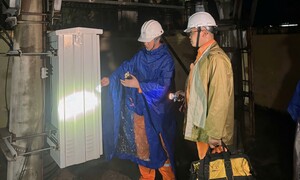 EVNHANOI chủ động triển khai các biện pháp ứng phó khẩn cấp trước bão Wipha