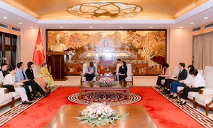 UNESCO cam kết đồng hành cùng Hà Nội bảo tồn Hoàng thành Thăng Long