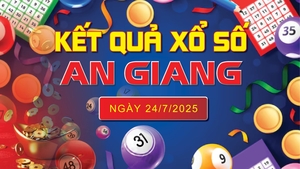 XSAG 24/7 trực tiếp kết quả xổ số An Giang hôm nay 24/7/2025
