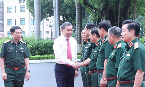 Toàn văn phát biểu của Tổng Bí thư Tô Lâm tại buổi làm việc với Tổng cục Chính trị