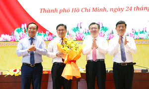 Ông Nguyễn Mạnh Cường làm Phó Chủ tịch UBND TP. Hồ Chí Minh