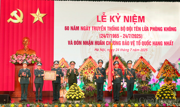 Bộ đội Tên lửa Phòng không kỷ niệm 60 năm Ngày truyền thống