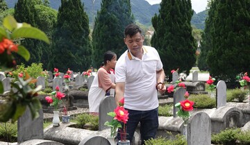 Tháng 7 về, nhớ những anh hùng nơi Nghĩa trang Liệt sĩ quốc tế Đồng Tâm