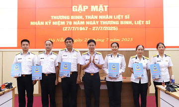 Vùng 3 Hải quân tổ chức nhiều hoạt động tri ân Ngày Thương binh - Liệt sĩ 27/7