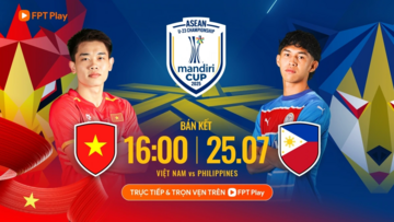 Xem trực tiếp bóng đá U23 Việt Nam và U23 Philippines chiều 25/7/2025