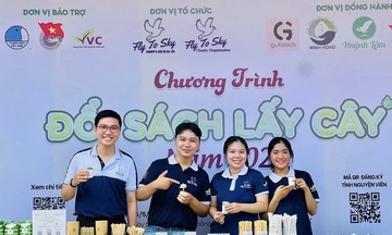 Hành trình đổi sách lấy cây: Gieo mầm xanh từ những điều giản dị