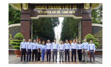 PV GAS SE dâng hương tưởng niệm nhân ngày Thương binh liệt sỹ