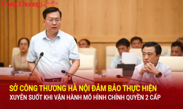 Sở Công Thương Hà Nội đảm bảo thực hiện xuyên suốt vận hành chính quyền 2 cấp