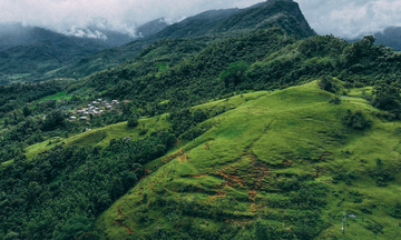 Đà Nẵng: Cánh đồng 'săn mây' Tak Pang hút khách