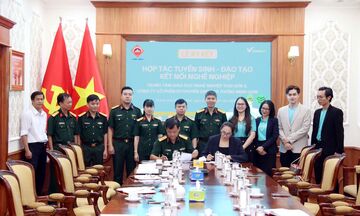 GSM hợp tác Trung tâm Thái Sơn đào tạo lái xe cho bộ đội xuất ngũ