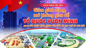 Bài 3: Sáp nhập tỉnh, nâng tầm cấp xã tạo thế và lực mới