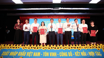 Ký kết Biên bản ghi nhớ hợp tác giữa Cục Xuất nhập khẩu và các đơn vị báo chí