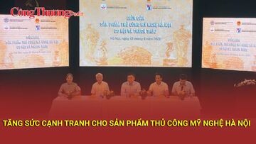 Tăng sức cạnh tranh cho sản phẩm thủ công mỹ nghệ Hà Nội