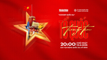 'Tổ quốc trong tim': 'Concert quốc gia' hòa nhịp triệu trái tim Việt Nam