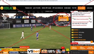 'Ma trận' website 'lậu' bóng đá tiếp tay cho cá độ