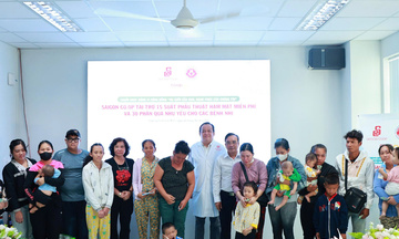 Saigon Co.op trao tặng 15 suất phẫu thuật hàm mặt miễn phí cho bệnh nhi khó khăn