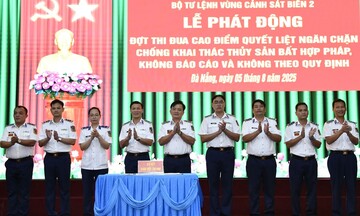 Cảnh sát biển phát động chiến dịch chống khai thác IUU