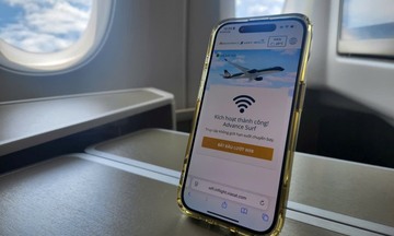 Vietnam Airlines tiên phong cung cấp wifi trong hành trình bay