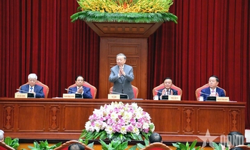 Tổng Bí thư Tô Lâm gặp mặt đại biểu trí thức, nhà khoa học, văn nghệ sĩ