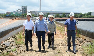 Bộ Công Thương kiểm tra công tác phòng chống thiên tai tại Công ty Nhôm Lâm Đồng