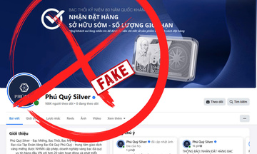 Cảnh báo giả mạo fanpage Phú Quý lừa đảo mua bạc thỏi kỷ niệm Quốc khánh 2/9