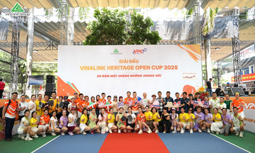 Giải Vinalink Heritage Open Cup 2025 khép lại với nhiều dấu ấn rực rỡ