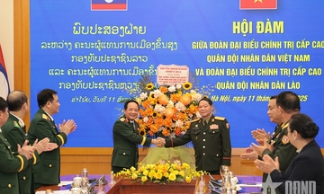 Tăng cường hợp tác quốc phòng, gìn giữ tình đoàn kết Việt Nam - Lào