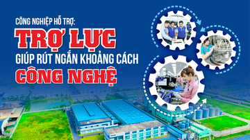 Công nghiệp hỗ trợ: Trợ lực giúp rút ngắn khoảng cách công nghệ