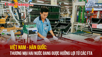Việt Nam-Hàn Quốc: Thương mại hai nước đang được hưởng lợi từ các FTA