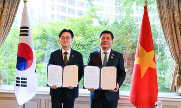 Bộ trưởng Nguyễn Hồng Diên làm việc với Bộ trưởng Bộ Thương mại, Công nghiệp và Năng lượng Hàn Quốc