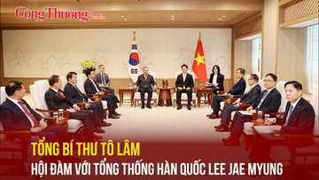 Tổng Bí thư Tô Lâm hội đàm với Tổng thống Hàn Quốc Lee Jae Myung