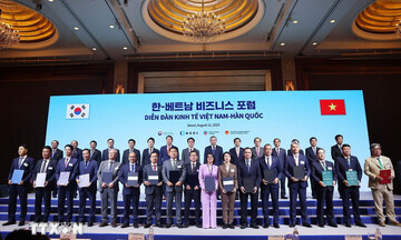 Nhiều thỏa thuận hợp tác công nghiệp, năng lượng Việt Nam - Hàn Quốc