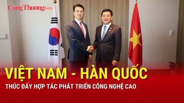 Bộ trưởng Nguyễn Hồng Diên làm việc với các tập đoàn hàng đầu Hàn Quốc